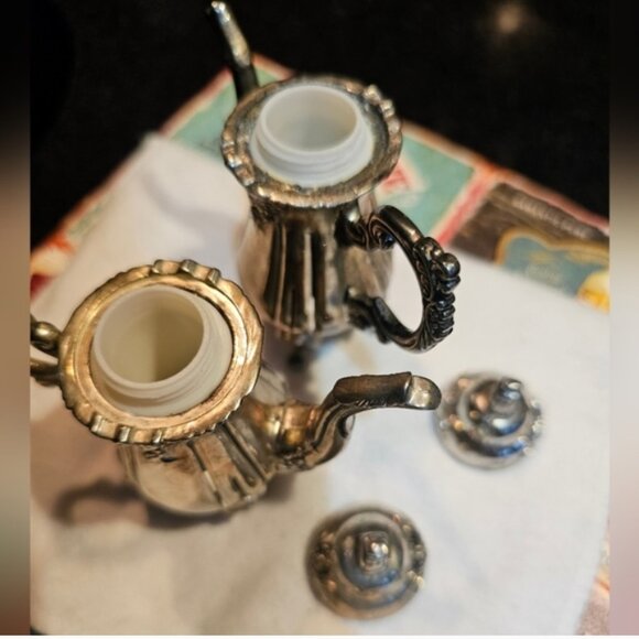 Godinger vintage salt & pepper shakers - Picture 7 of 10